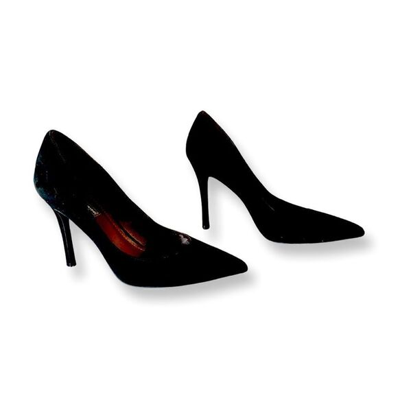 BCBGeneration black suede heels  - Picture 1 of 9